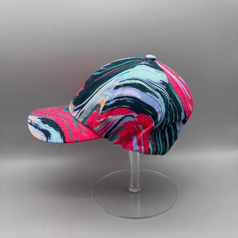 Under Armour Hat Youth OSFA Multicolor Marble Logo Adjustable Athletic Sporty